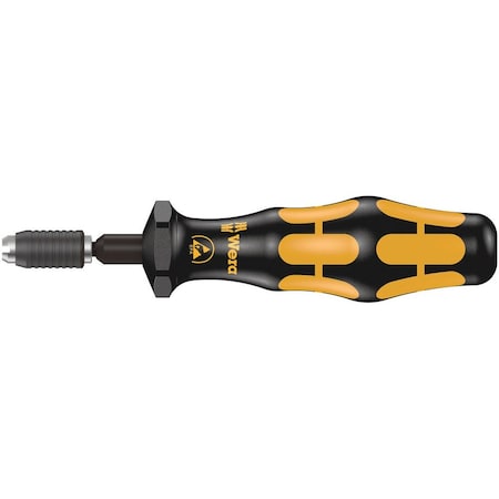 Wera Series 7400 ESD Kraftform torque screwdrivers, , quick-release chuck, 7456 ESD x 0.3-1.0 Nm 5074828010