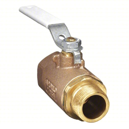 Apollo Valves 1" FNPT x MNPT Bronze Ball Valve Inline 70LF80501