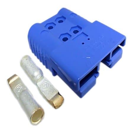 Anderson Power Products Connector, 600V, Blue Housing E6375G2