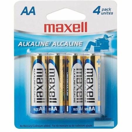 Maxell Gold Alkaline General Purpose Battery - Alkaline - 1.5V DC 723465