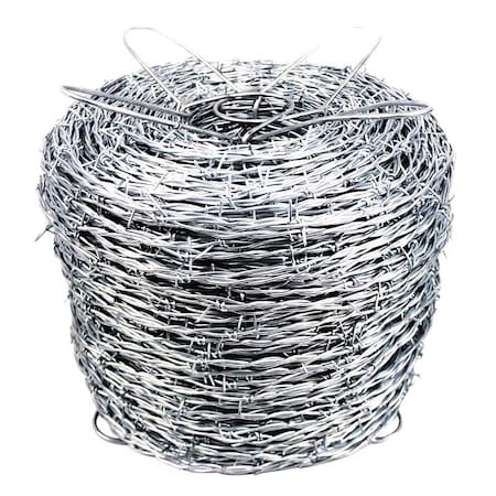 Ironridge 1320 ft. L 12.5 Ga. 2-point Galvanized Steel Barbed Wire 104034