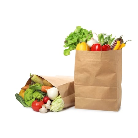 Cascades Pro 6# Dubl Life 35# Basis SOS Bag Kraft 6" X 3.63" X 11.06" 18406