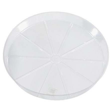 Midwest Air Technologies 6" Clr Plant Saucer VS6