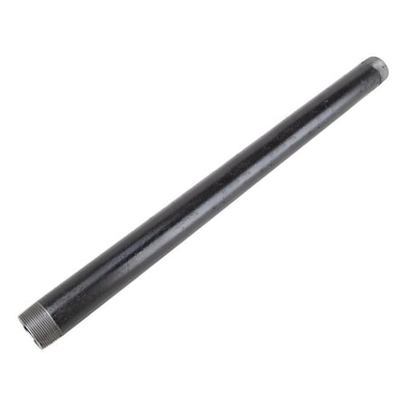 Prosource Pipe Nipple, 1-1/2 in, Male, Steel, SCH 40 Schedule, 30 in L BN 11/2X30-S