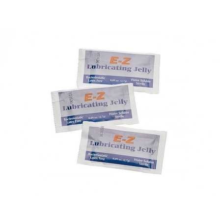 E-Z Lubricating Jelly, 2.7gram, Individual Packet, Sterile, 864PK MDS032273Z