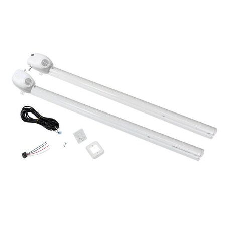 Lippert POWER HARDWARE, SPEAKER HEAD, PITCH (66-1/8IN ARMS) WHITE (FW & MH) 351394