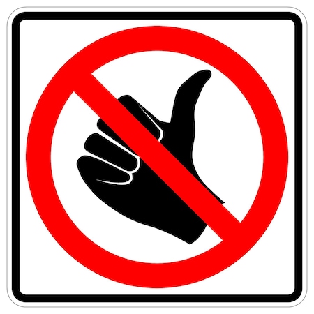 Sign Solutions Usa Traffic Sign, 12 in Width, Aluminum Sign, Square DUS10HWT1212R9-4