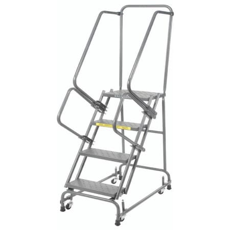 Ballymore Rolling Ladder, Steel, 38 in.H H418P