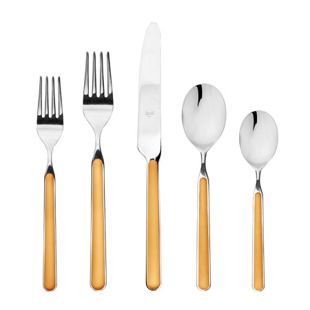 Mepra Fantasia Flatware Set - 5 Pieces - Orange 10O622005