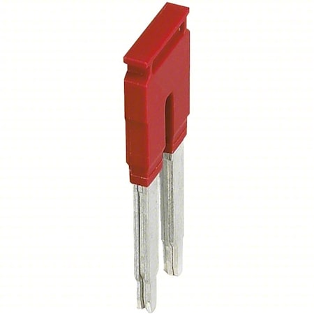 Schneider Electric Plug-In Bridge, Red, 0.39" D NSYTRAL102