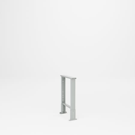 Pucel ABL Adjustable Bench Leg, 2 in W x 2 in D x 22 in L, 32.5-37.5 in H, Gray ABL-22
