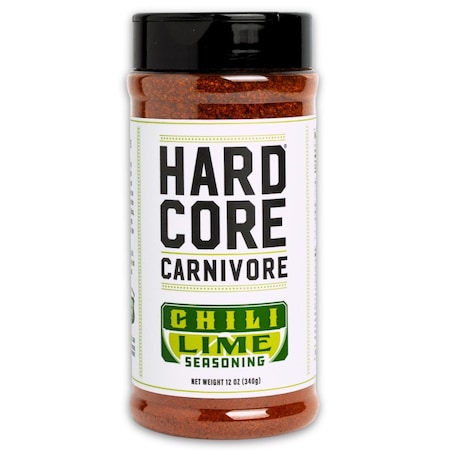 Hardcore Carnivore Chili Lime Bar-B-Q Rub/Seasoning 12 oz HCC184P12S