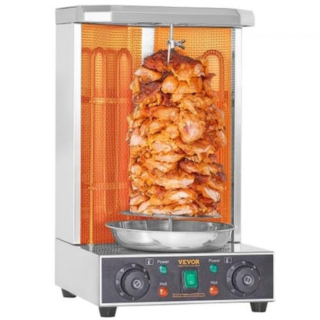 Vevor Shawarma 13 lbs Capacity Chicken Cooker Machine with 2 Burners LSKRJ13BDWM02BTJOV1