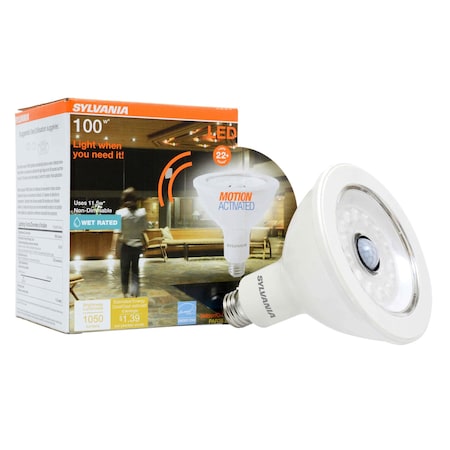Ledvance/ Sylvania LED PAR38, 11.5W 90CRI, 1050 Lumen, 3000K, 15000 Life, E26 Medium Base LED11.5PAR38MOT930WRP 4/CS 1/SKU