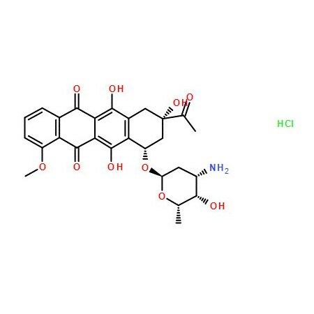 Ak Scientific Daunorubicin HCl (250mg), CAS 23541-50-6 Q716-250mg