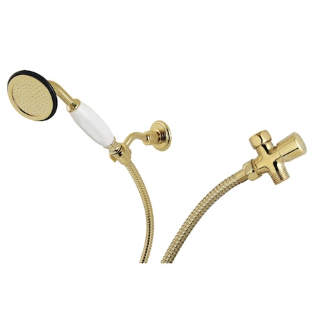 Kingston Brass Hand Shower Kit, Polished Brass KX10202BD