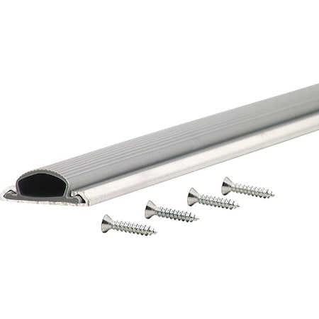M-D Building Products Building Products 1.25'' W. x 0.5'' H. x 36'' L. Aluminum Silver Door Bottom 5512