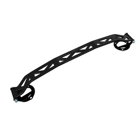 Hps Performance Aluminum Front Strut Tower Brace Bar, Black,  42-100WB