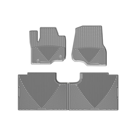 Weathertech Grey, Front and Rear All Weather Floor Mats W408GR-W358GR