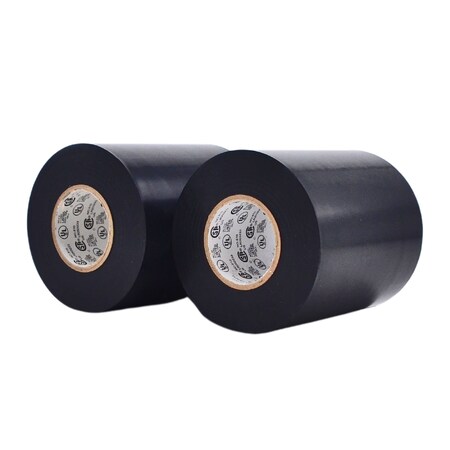 Wod Tape ETB7xx General Purpose Electrical Tape Black 4 in. x 108 Ft., 24PK WOD ETB7xx-04000-24-108-BLA