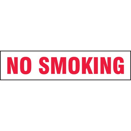 Accuform SAFETY LABEL NO SMOKING 2 X 9 LSMK540VSP