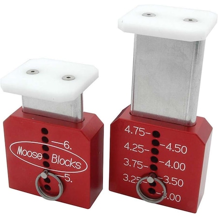 Allstar Performance 3-6.25 in. Tall Moose Blocks ALL10721