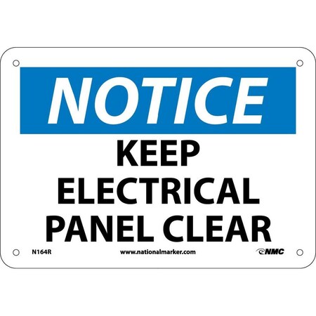 Nmc Notice Keep Electrical Panel Clear, N164R N164R
