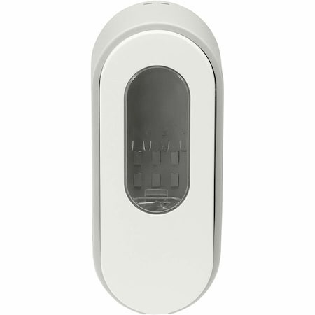 Dial Toiletry Dispenser, 8 3/4 in H, Light Gray 34055