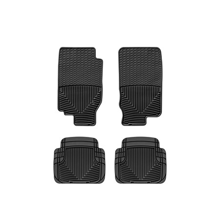 Weathertech Black, Front and Rear All Weather Floor Mats W30-W50