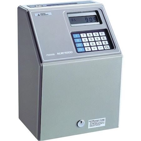 Amano Calculating Time Clock, Gray, MJR-7000/1167