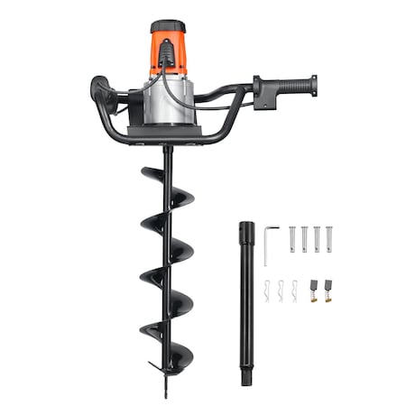 Vevor Electric Post Hole Digger 1500W Powerful Motor with 5.71 in Auger Bit JH-300