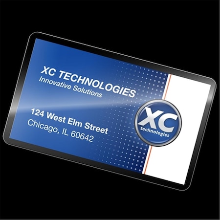 Fellowes Self Adhesive Business Card Size Laminating Pouches 5mil FEL5220101