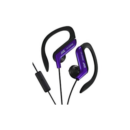 Jvc In-Ear Sports Headphones with Microphone & Remote Blue HAEBR80A