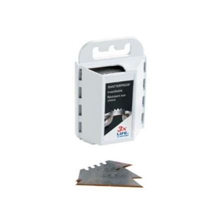 Lenox Gold Utility Blade, 2-1/2 in, Bi-Metal, 50PK 433-20351GOLD50D