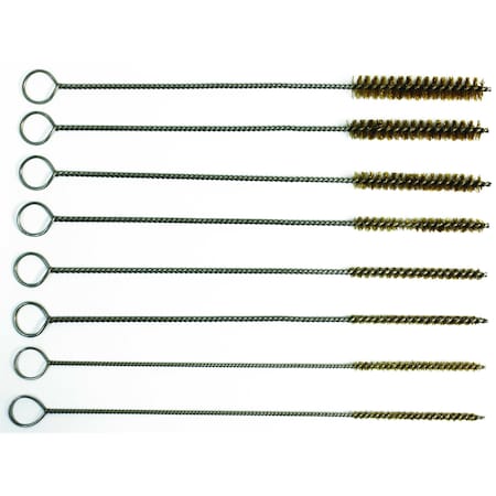 Innovative Products Of America Micro Bore and Valve-Guide Brush Set Brass 8088