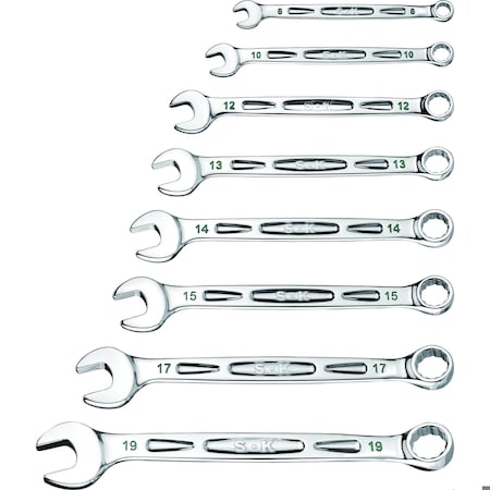 Sk 8 Piece Metric Combination Wrench Set SK01366