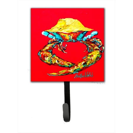 Carolines Treasures 4.25 W x 7 H in. Crab Long Claw Leash Or Key Holder MW1040SH4
