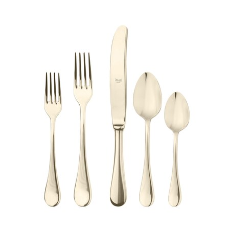 Mepra Brescia Champagne Flatware  Set - 20 Pcs. 1020B22020C