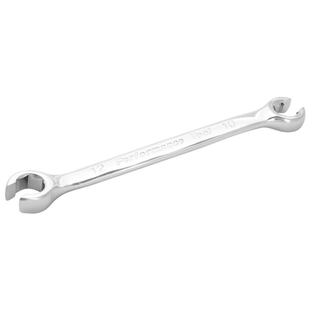 Performance Tool 10 mm x 12 mm Metric Flare Nut Wrench W30410