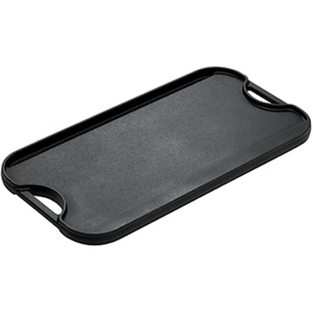 Lodge 10.44 in. Cast Iron Reversible Griddle 448316