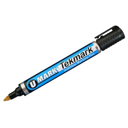 U-Mark Indelible Marking Pen Blac, 12 PK 10900