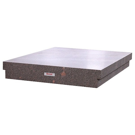 Starrett Surface Plate, 4 in Thick, AA Grade 88602