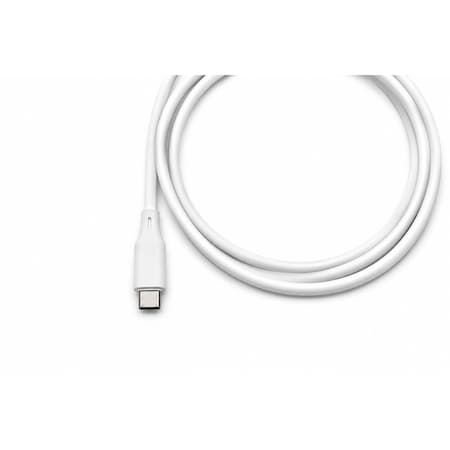 Avrgt Electronics AVRGT USB-C to USB-C Silicone Cable 1M, 100W PD Fast Charging White, Ultra Flexible Soft Silicone J USB C White