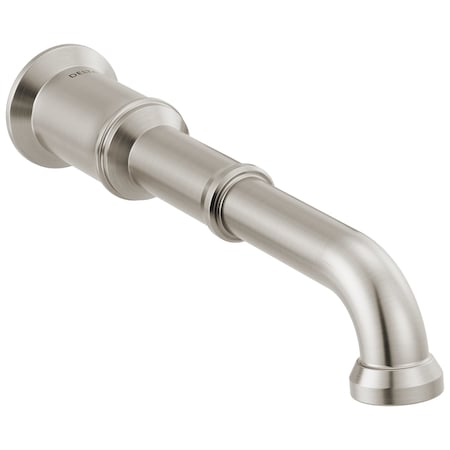 Delta Broderick Two Handle Wall Mount Bathroom Faucet Trim - Less Handles In Lumicoat Stainless T3584LF-SS-PR-LHP-WL