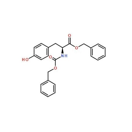 Ak Scientific (S)-Benzyl 2-(((benzyloxy)carbonyl)amino)-3-(4-hydroxyphenyl)propanoate (25g), CAS 5513-40-6 8031AB-25g