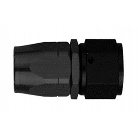 Aeroquip Eaton Hose End -6 Black Aluminium Swivel Straight FCM4412