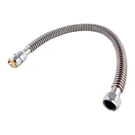 Sharkbite SS3086FLEX24LF 24 x 0.75 x 1 in. Water Heater Supply Connector 4597563
