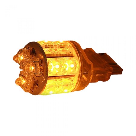 Recon Truck Accessories 3157/3157/3357/3457/4057/4157 (13 LEDS) 360 DEGREE LED BLUB AMBER 264207AM