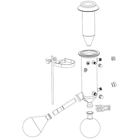 Heidolph Rotary Evaporator Glassware, Colorless 036301820