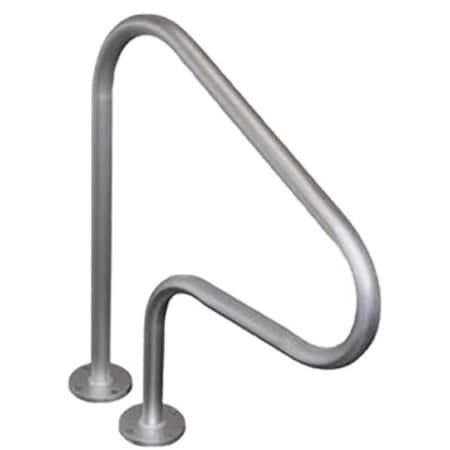 Light House Beauty 6 in. Dia. Extended Reach Handrail, Satin Anodized Aluminum LI2594378